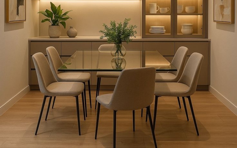 7 mẫu ghế ăn bọc da cao cấp, hiện đại, xu hướng năm 2026