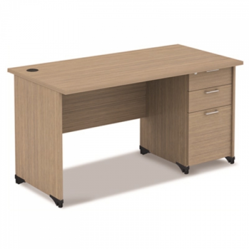 Thiết kế phong cách cho bàn làm việc gỗ văn phòng