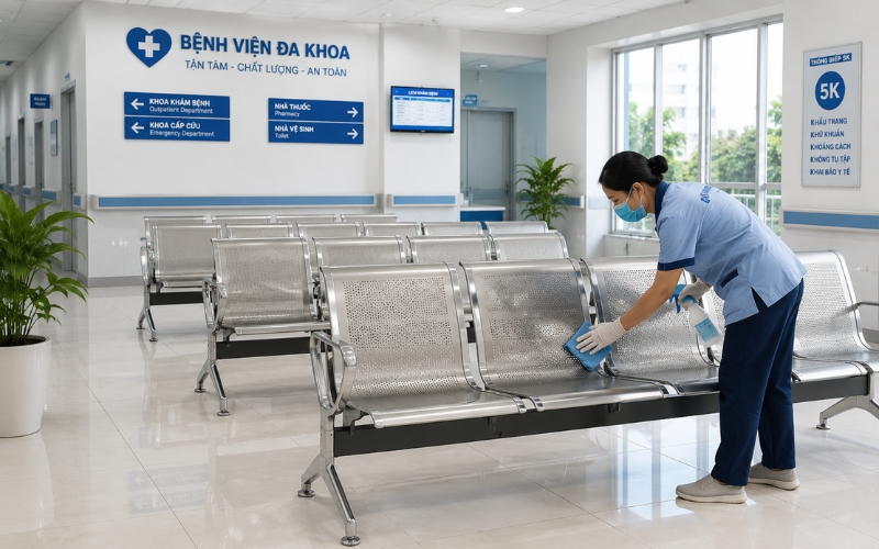 Các loại ghế chờ bệnh viện và cách chọn phù hợp: hướng dẫn chi tiết 