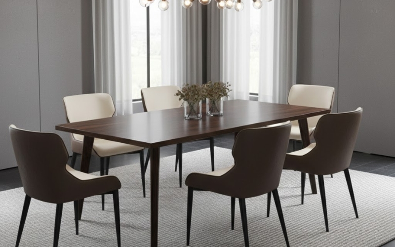 7 mẫu ghế ăn bọc da cao cấp, hiện đại, xu hướng năm 2026