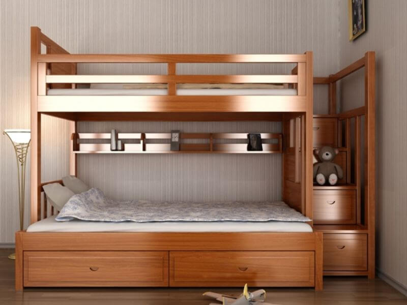 Bỏ túi kinh nghiệm mua giường tầng gỗ đẹp và chất lượng 