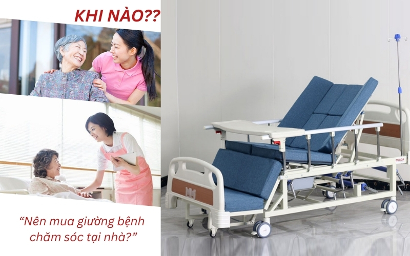 Hướng dẫn chọn giường bệnh phù hợp cho người thân tại nhà
