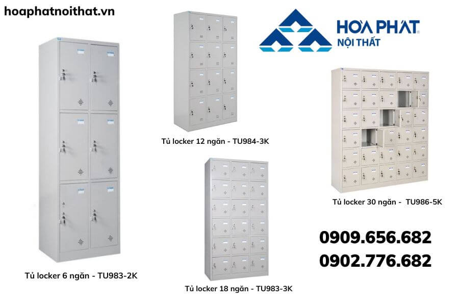 Kích Thước Tủ Locker 6 ngăn