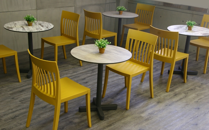 TOP 10 Mẫu ghế cafe nhựa đẹp, giá rẻ được nhiều quán lựa chọn