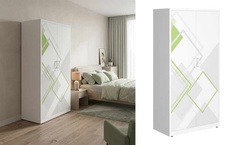Tủ quần áo in UV là gì? Review 5 mẫu tủ bền đẹp, hiện đại gia đình 