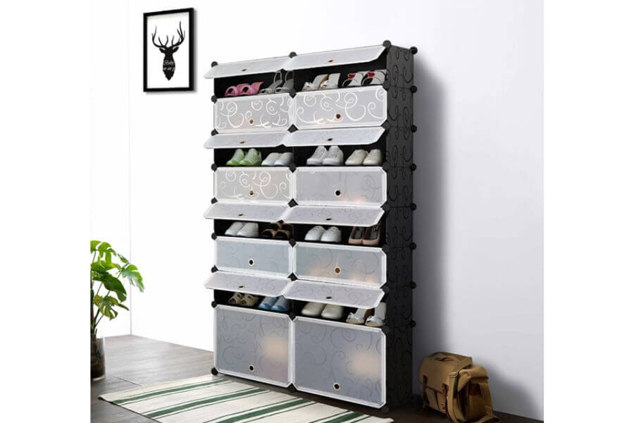 tủ để giày dép bằng nhựa chống mối mọt