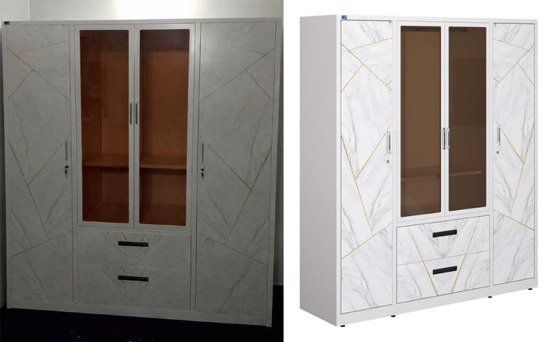 Tủ quần áo in UV là gì? Review 5 mẫu tủ bền đẹp, hiện đại gia đình 