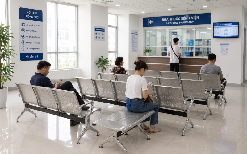 Các loại ghế chờ bệnh viện và cách chọn phù hợp: hướng...